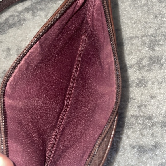 EUC Vintage Coach Patchwork Wristlet - Picture 6 of 6